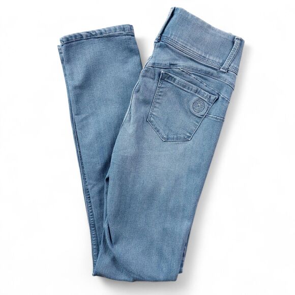 Laurie Felt Women’s Silky Straight Leg Jeans Size ST Light Wash Stretch Vital - Picture 11 of 12